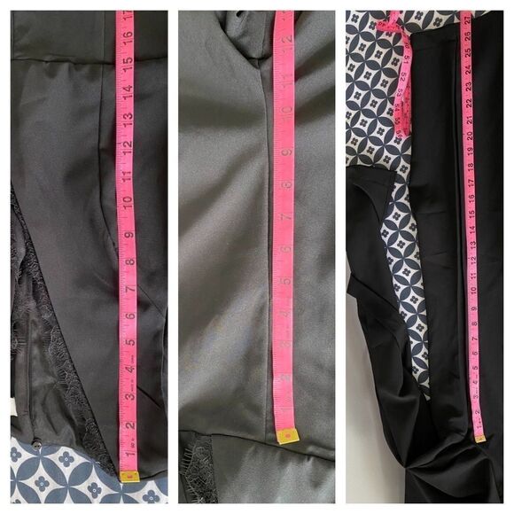 DO + BE - LACE WRAP V-NECK JUMPSUIT - Picture 4 of 9